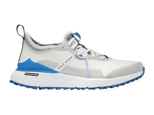 Men\'s Zerogrand Overtake Spikeless Golf Shoe - White/Blue